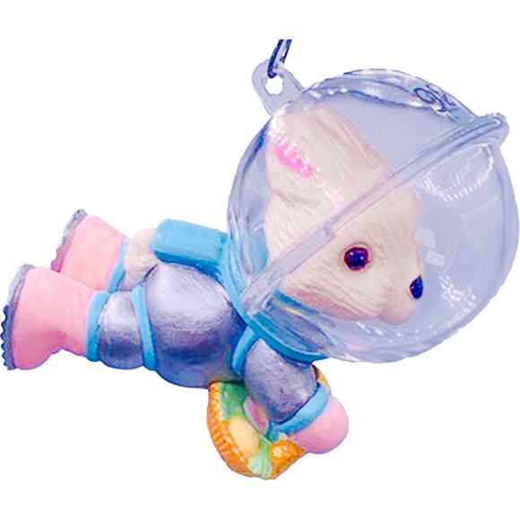 1992 Hallmark Keepsake Easter Ornament Cosmic Rabbit Bunny Astronaut in Mint Box - Picture 3 of 7